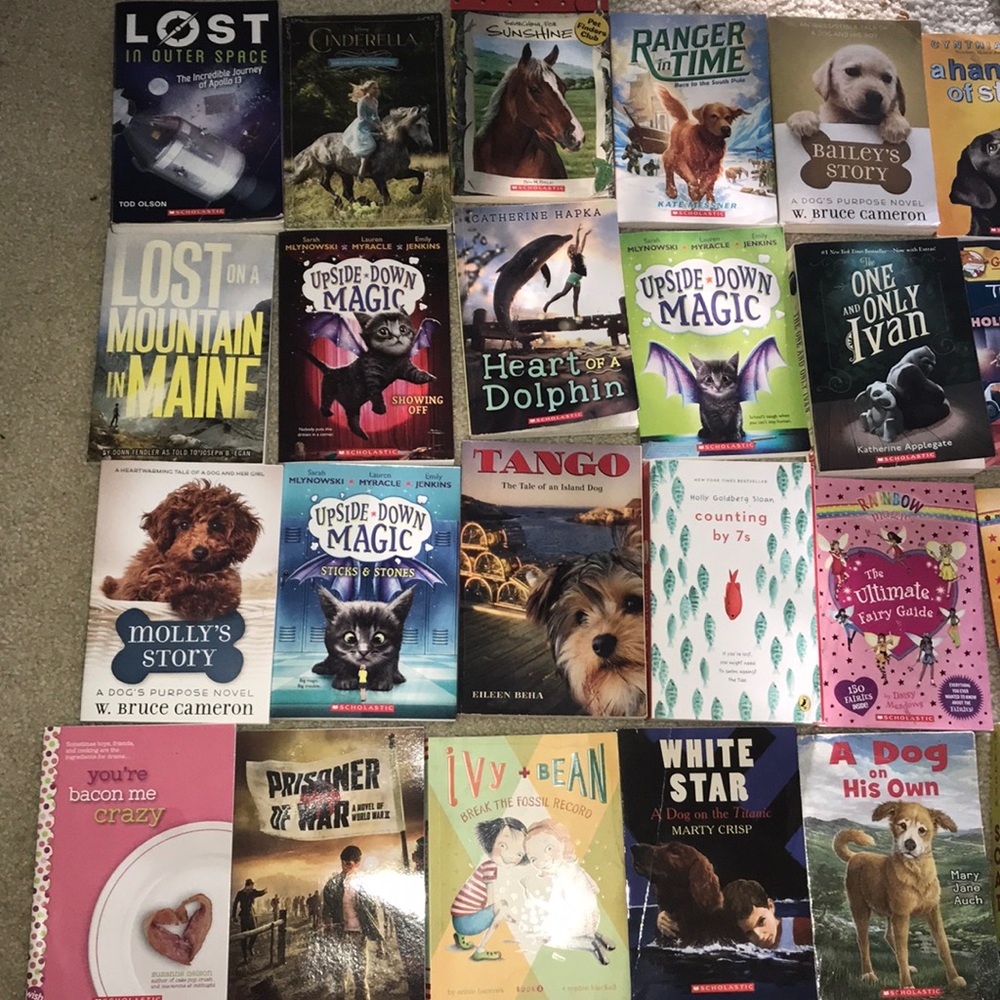 Lots and lots of books!!!